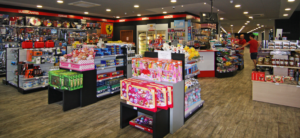 Completa tienda del Área de servicio Mauros - el Puig A7 - Km 311